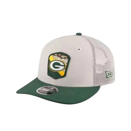 Casquette New Era Green Bay Packers trucker réglable, vue 3/4