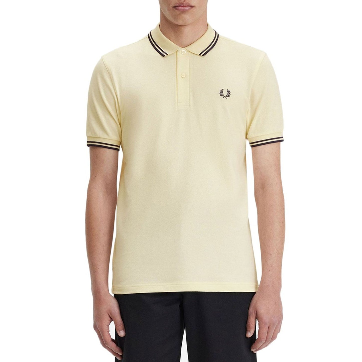 Fred Perry - Polo - Jaune Clair
