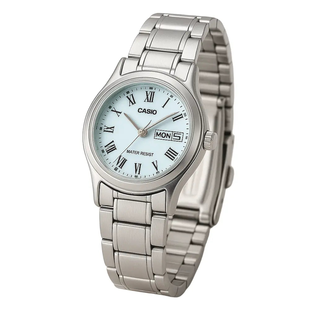 Montre Casio Femme Bracelet Métal - Elégance Rétro et Fiabilité Casio