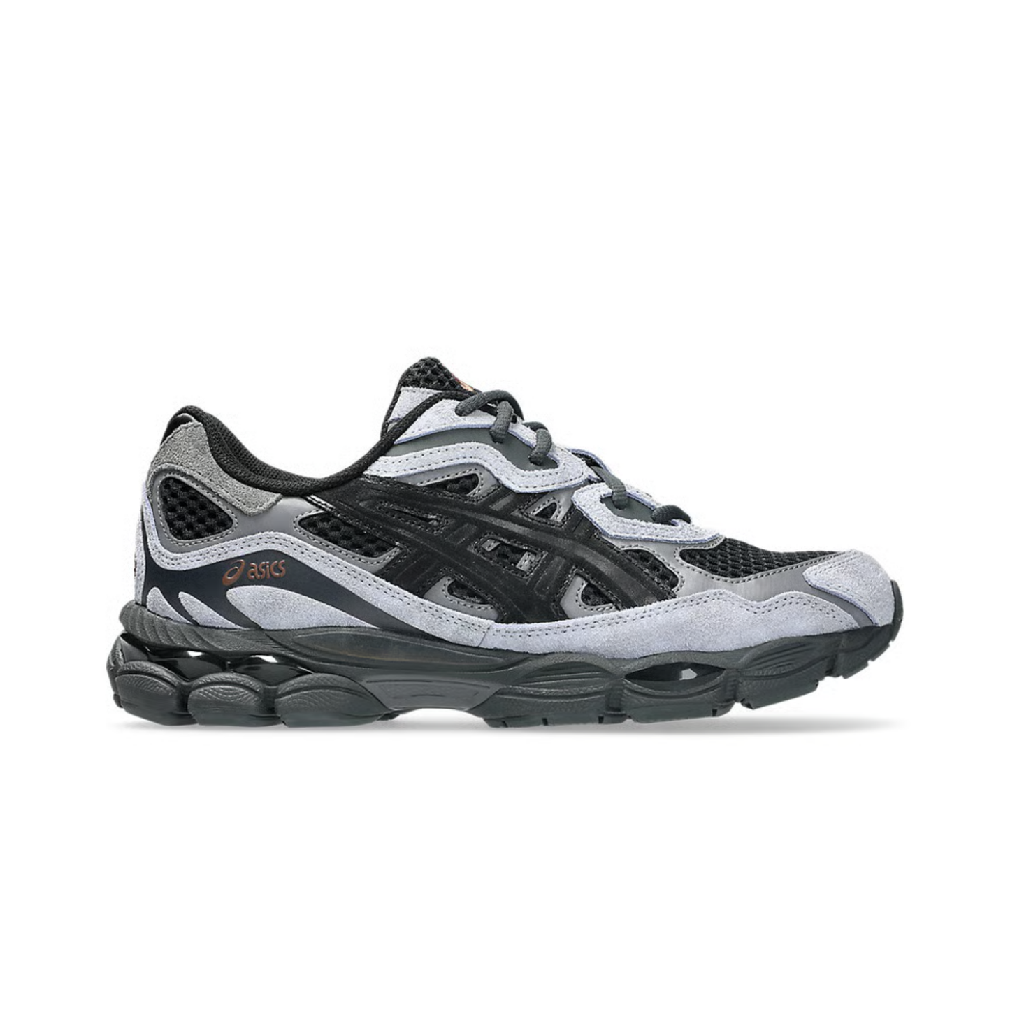 asics gel nyc black cement grey
