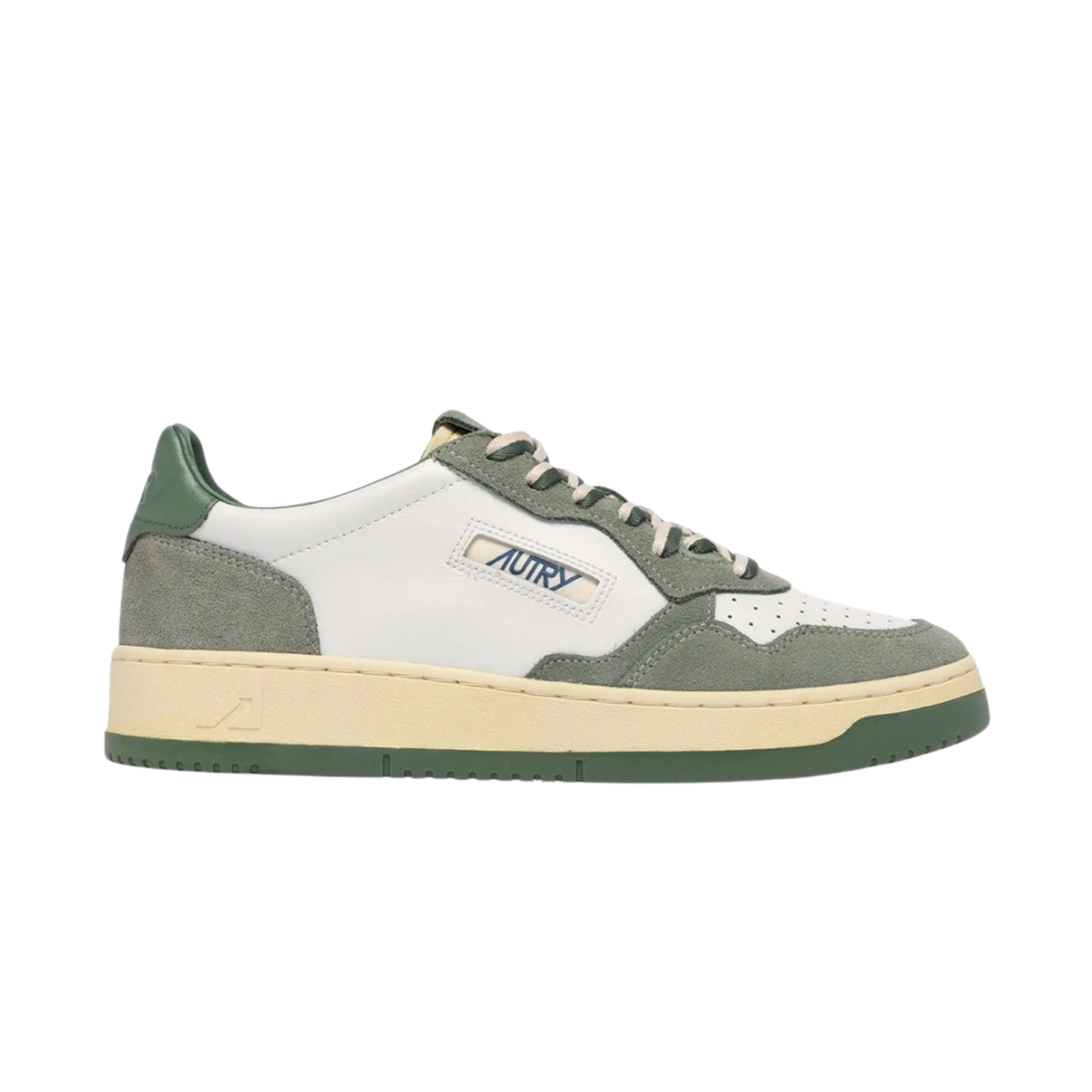 autry medalist low homme daim military sea spray