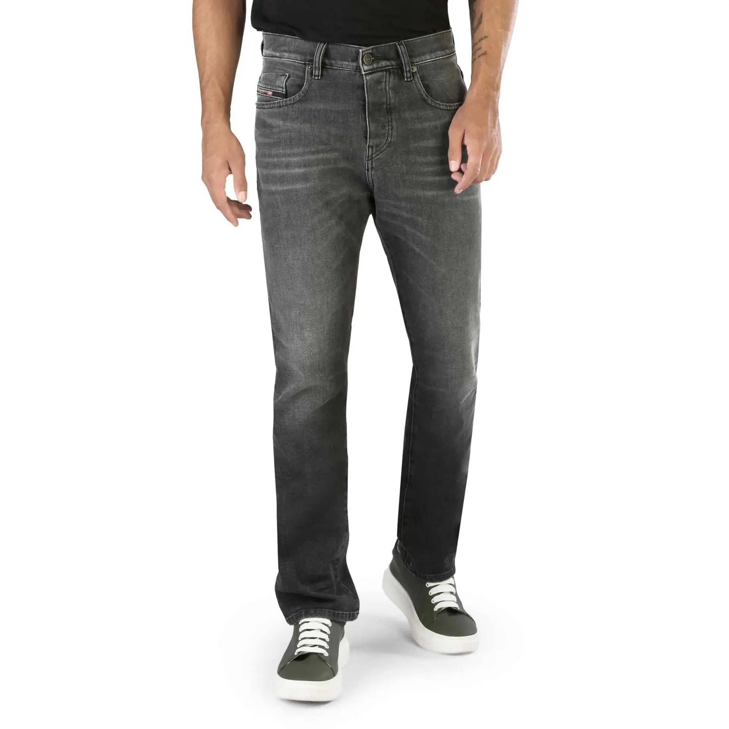 Jean Diesel Homme Gris - Coupe Regular Fit Diesel