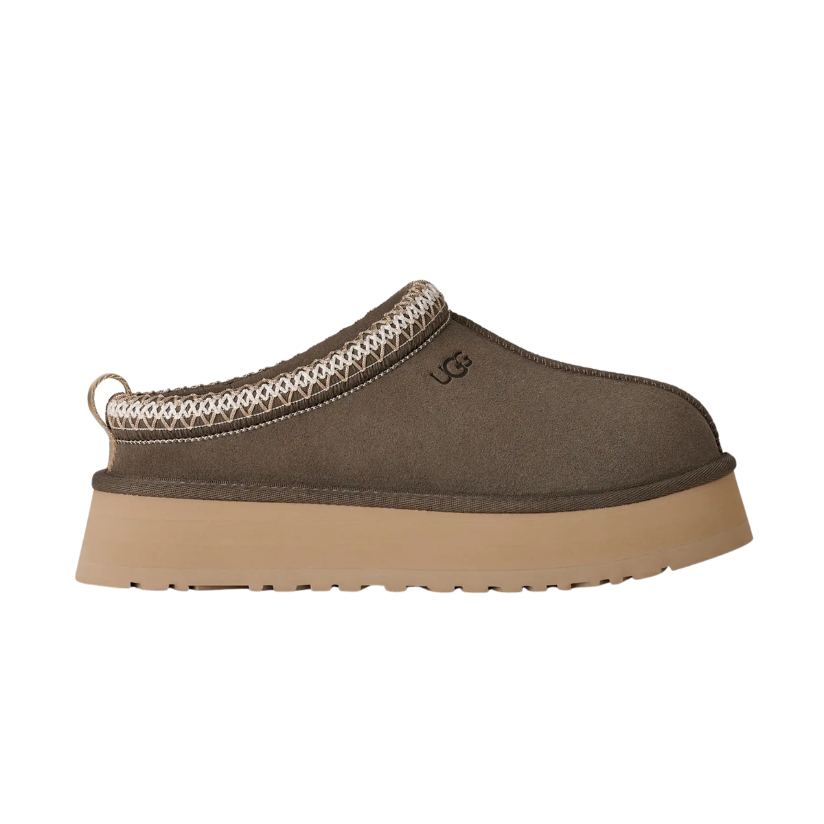 chaussons ugg tazz ii femme dried oregano vue profil