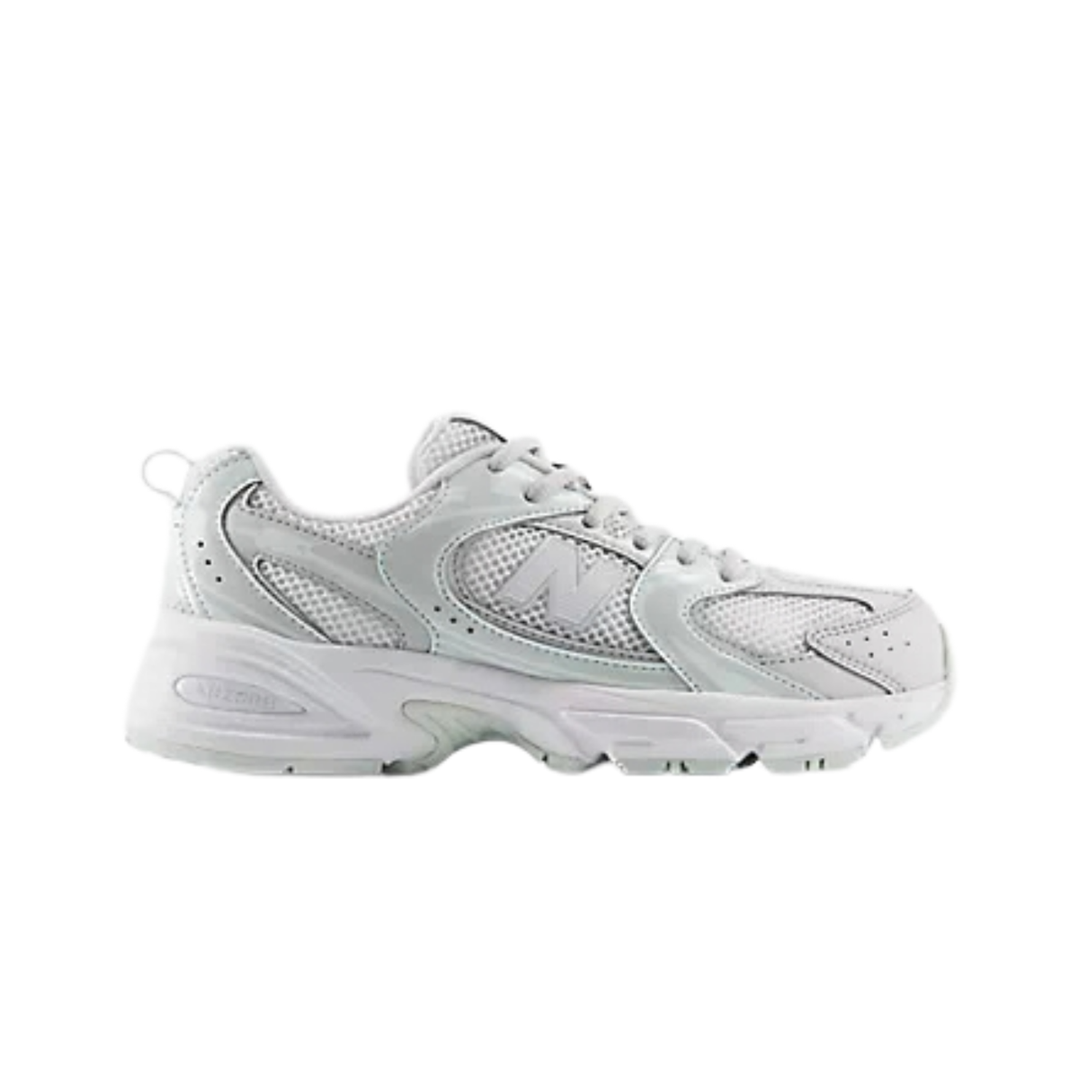 new balance 530 junior grey matter mint water vue profil
