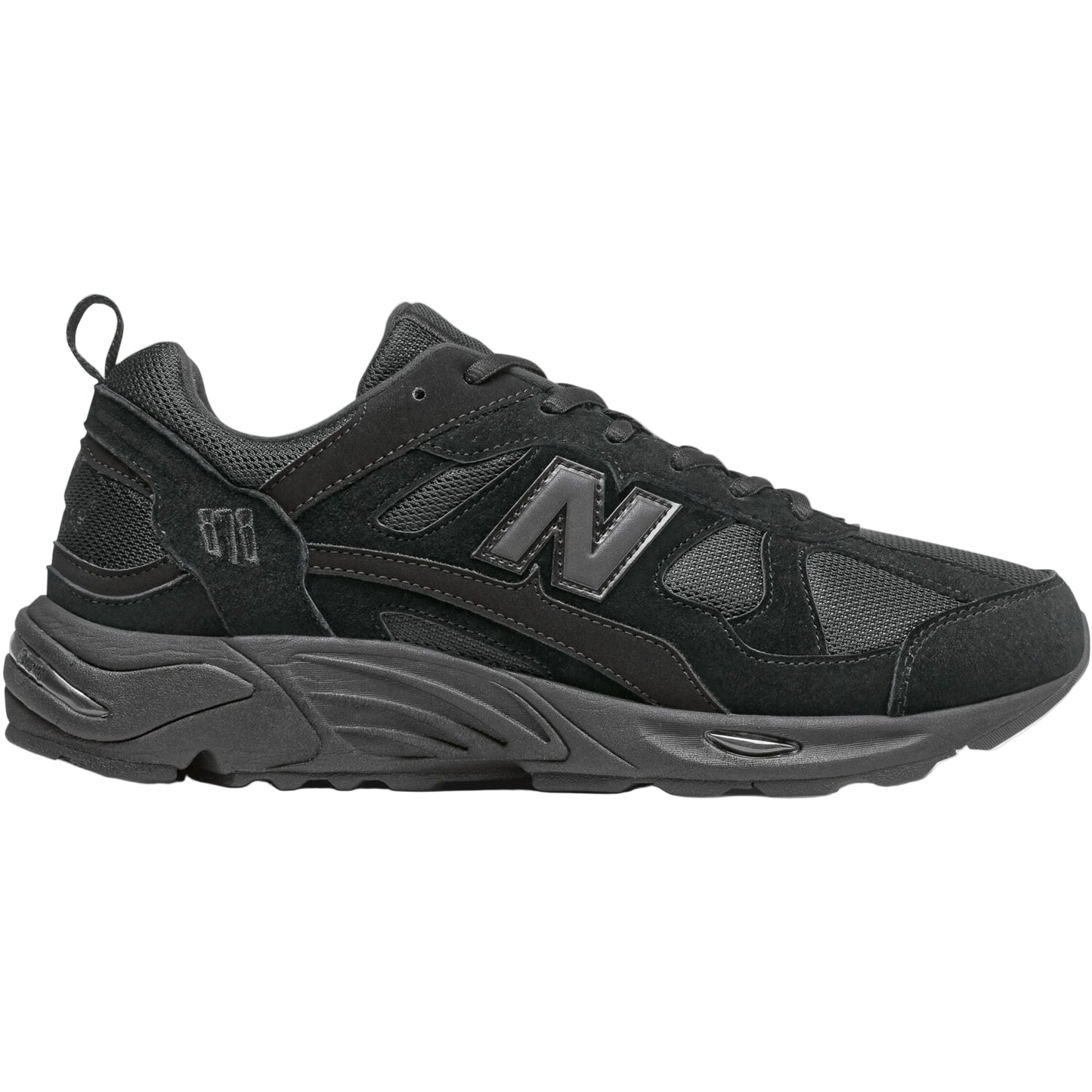 Sneakers New Balance 878 Homme Black Black – vue latérale