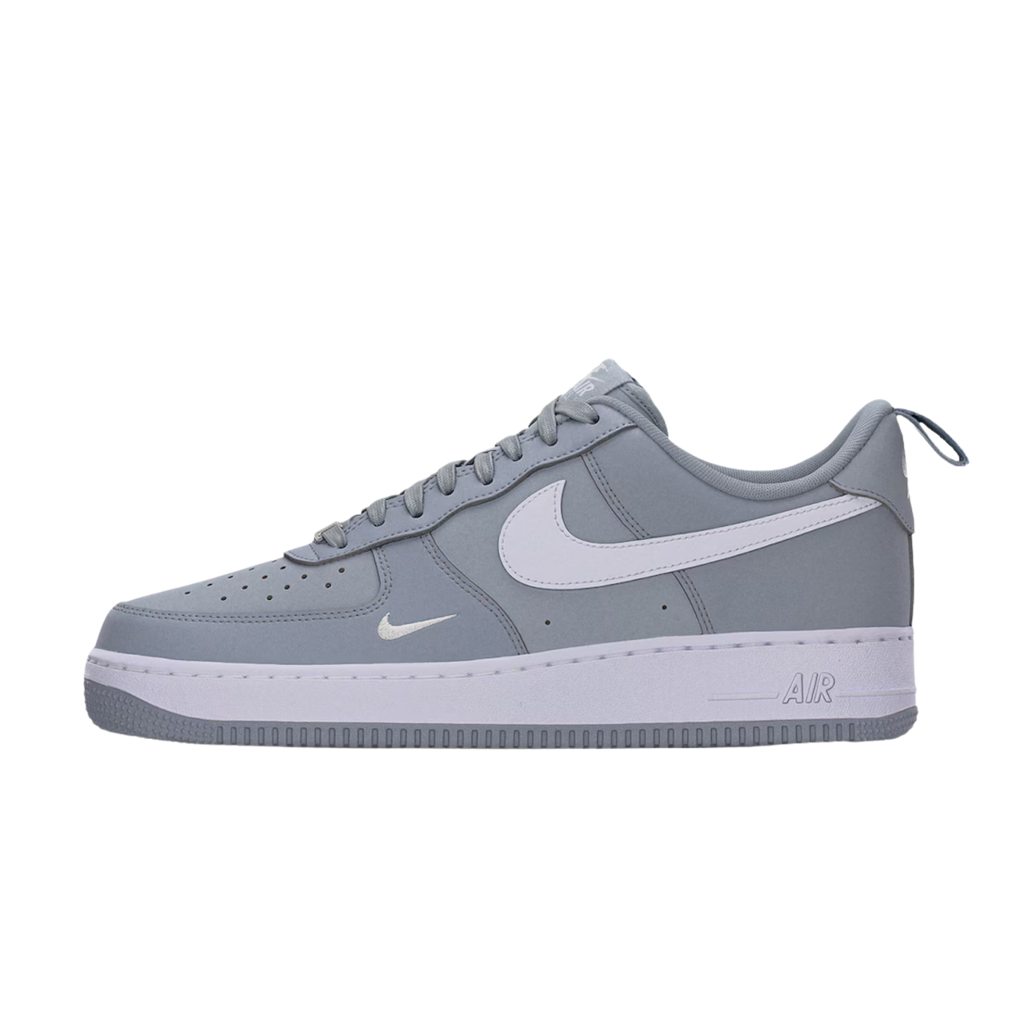 nike air force 1 07 homme wolf grey white profil