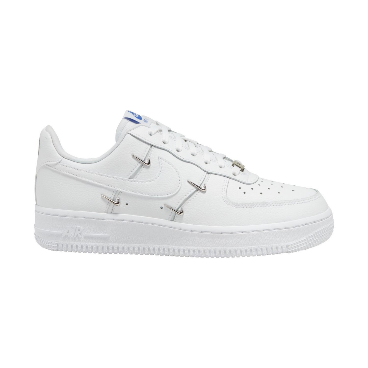 nike air force 1 07 lx femme blanc hyper royal profil