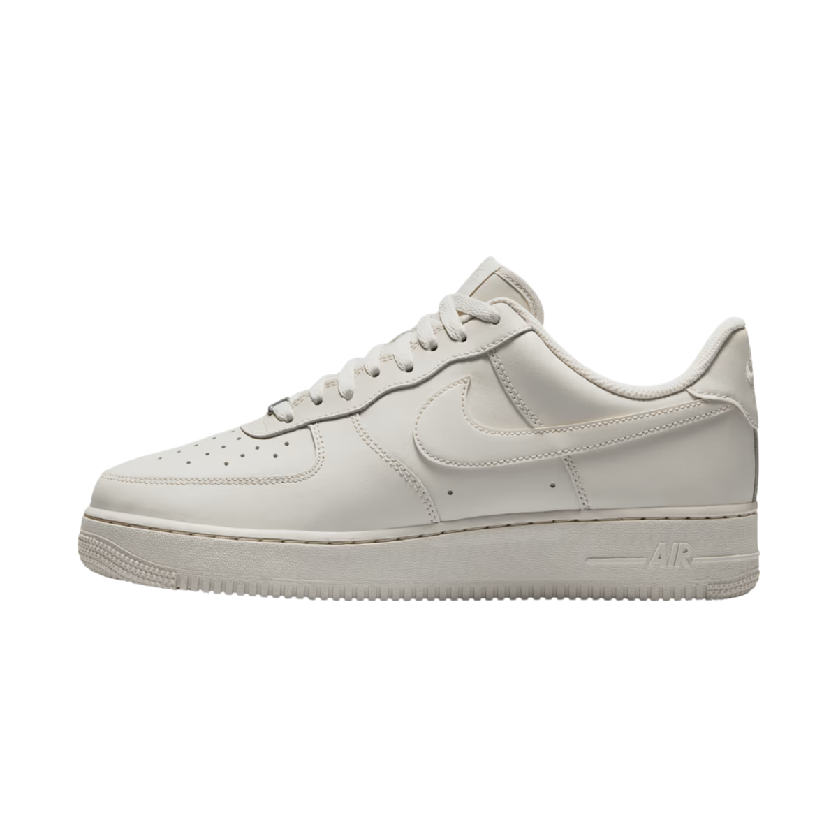 sneakers nike air force 1 low 07 homme light bone profil