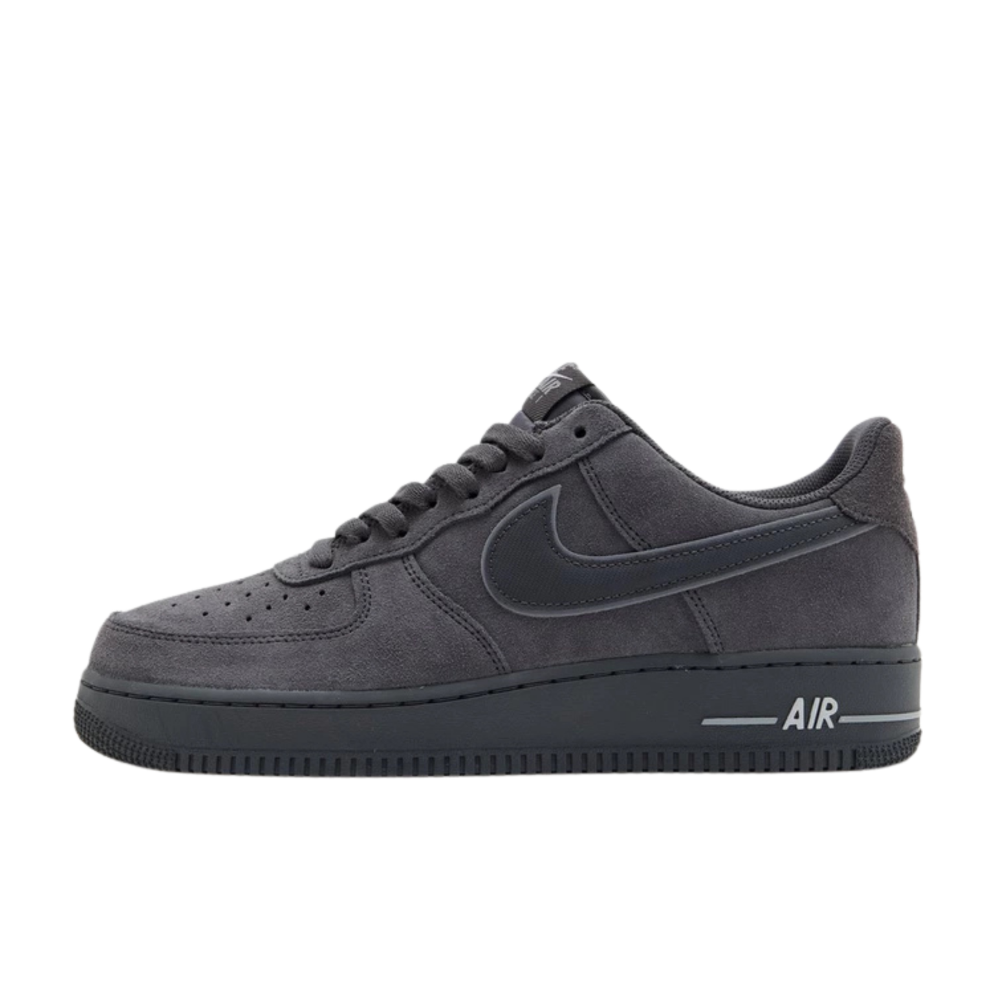 sneakers nike air force 1 lv8 anthracite cool grey profil