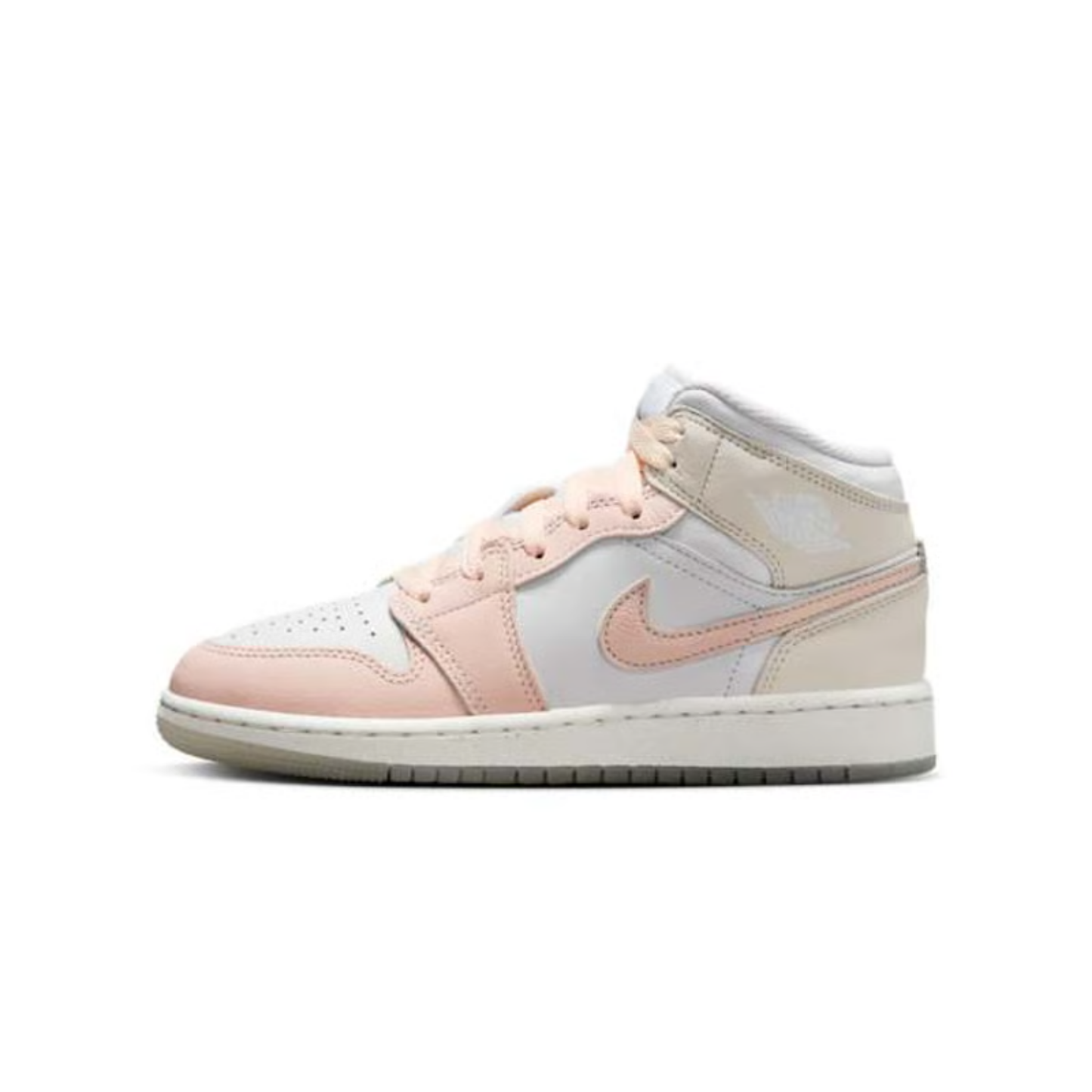 nike air jordan 1 mid se junior flamingo