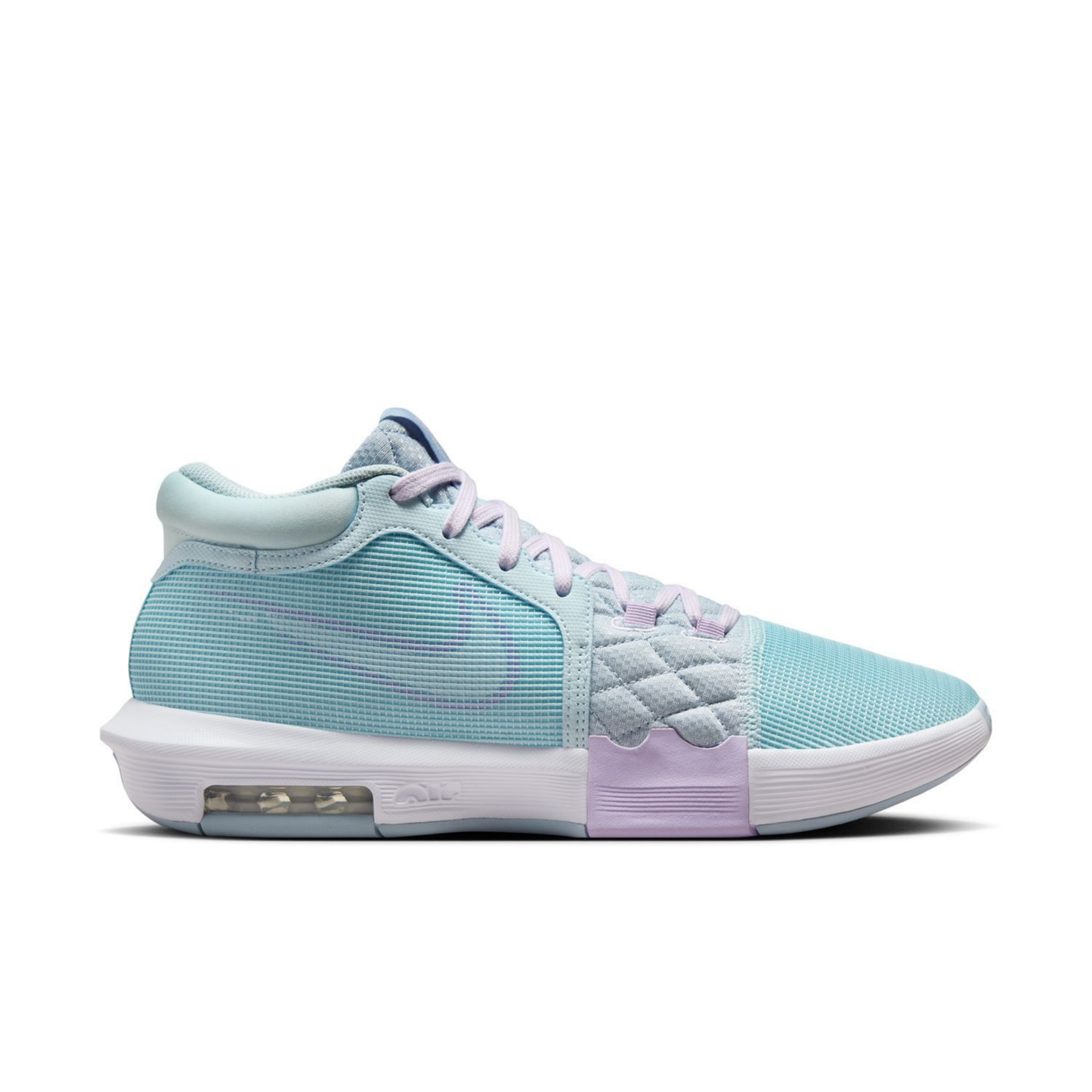 nike lebron witness 8 glacier blue profil