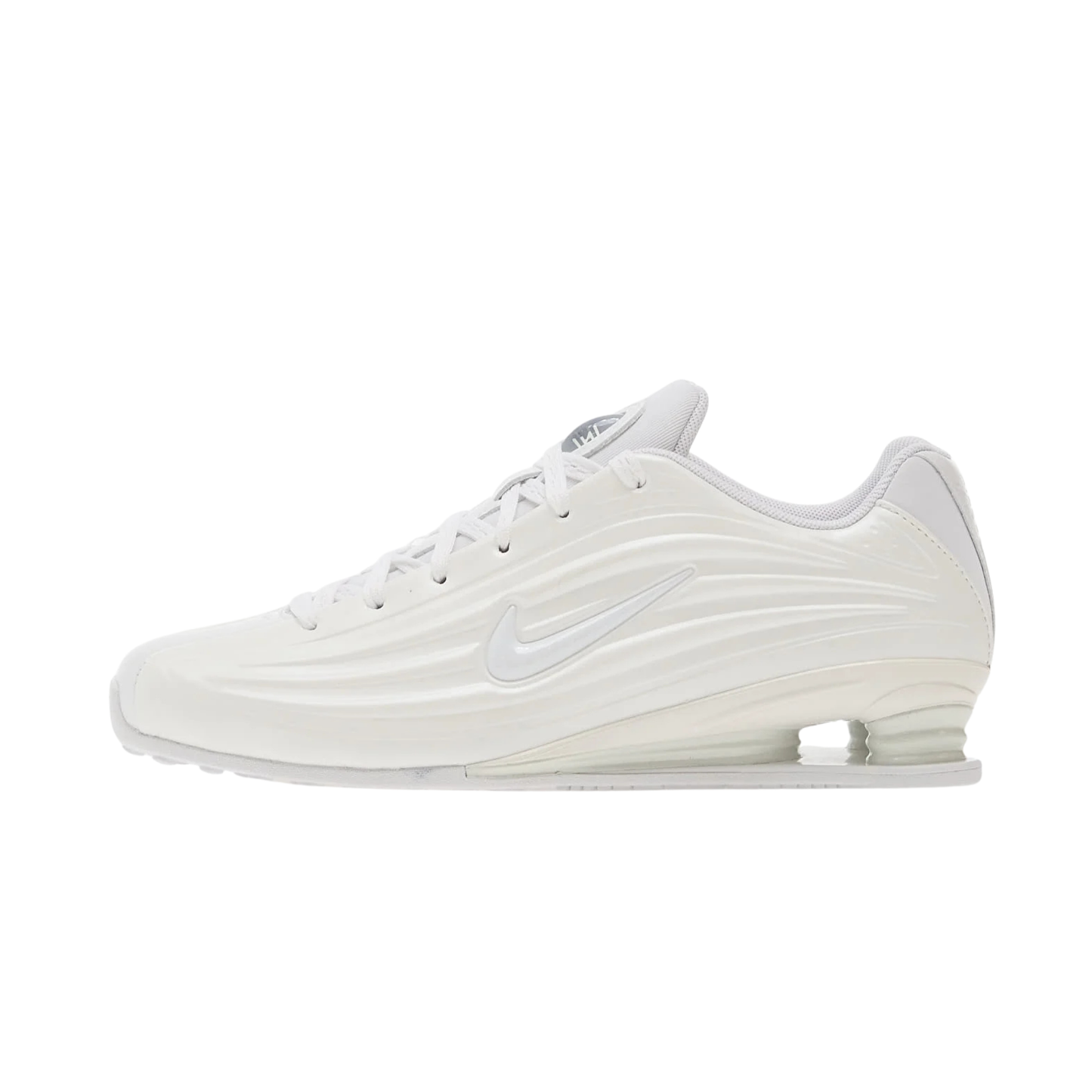 nike shox z femme white summit white profil gauche