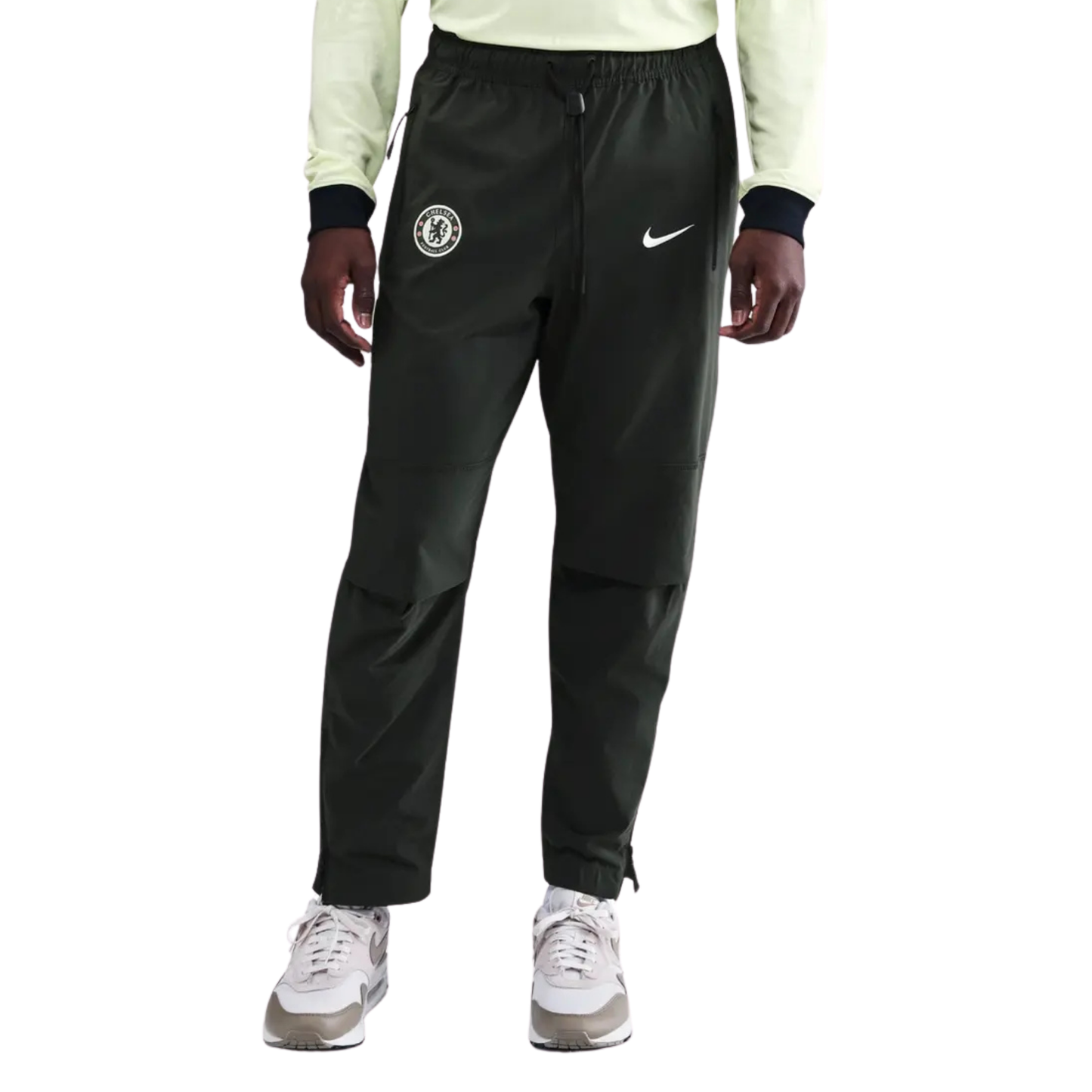 pantalon jogging nike tech woven homme vert chelsea 2025 2026