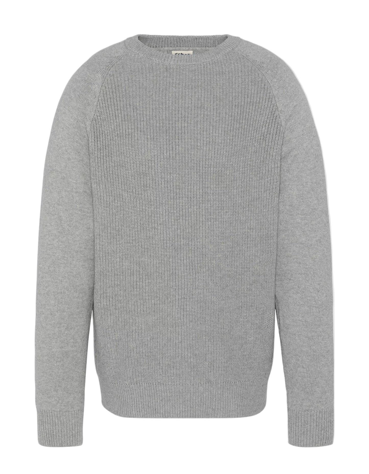 Pull Schott PLALI2 Gris col rond – vue de face