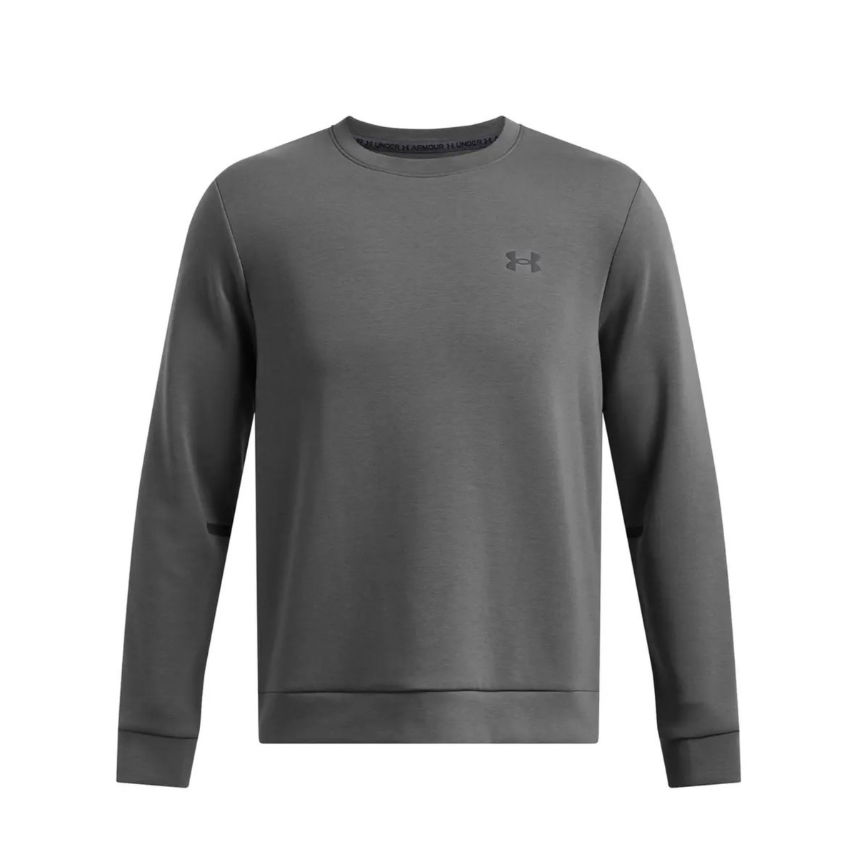 sweatshirt under armour unstoppable fleece homme gris castlerock face
