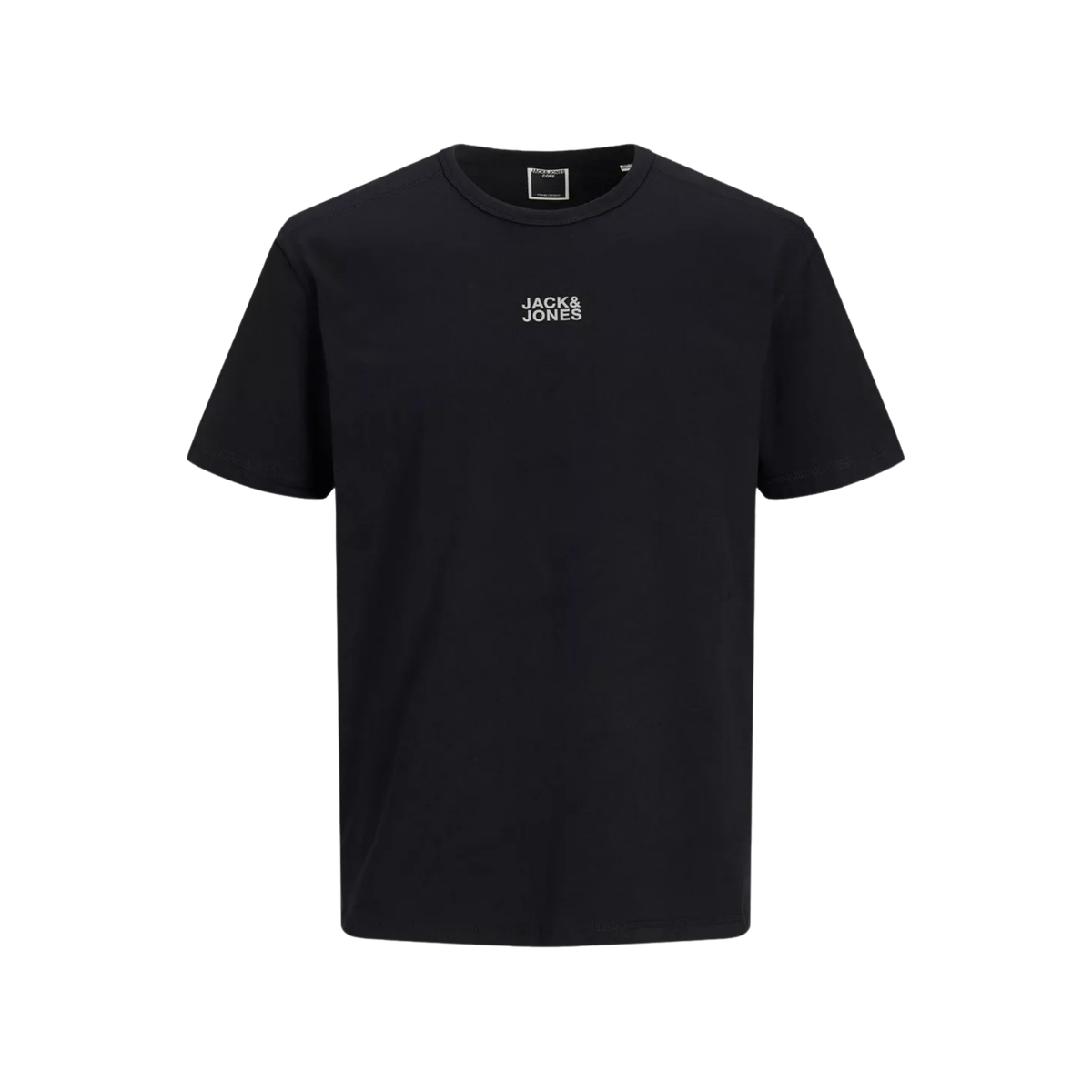 t-shirt jack and jones homme noir mini logo vue avant