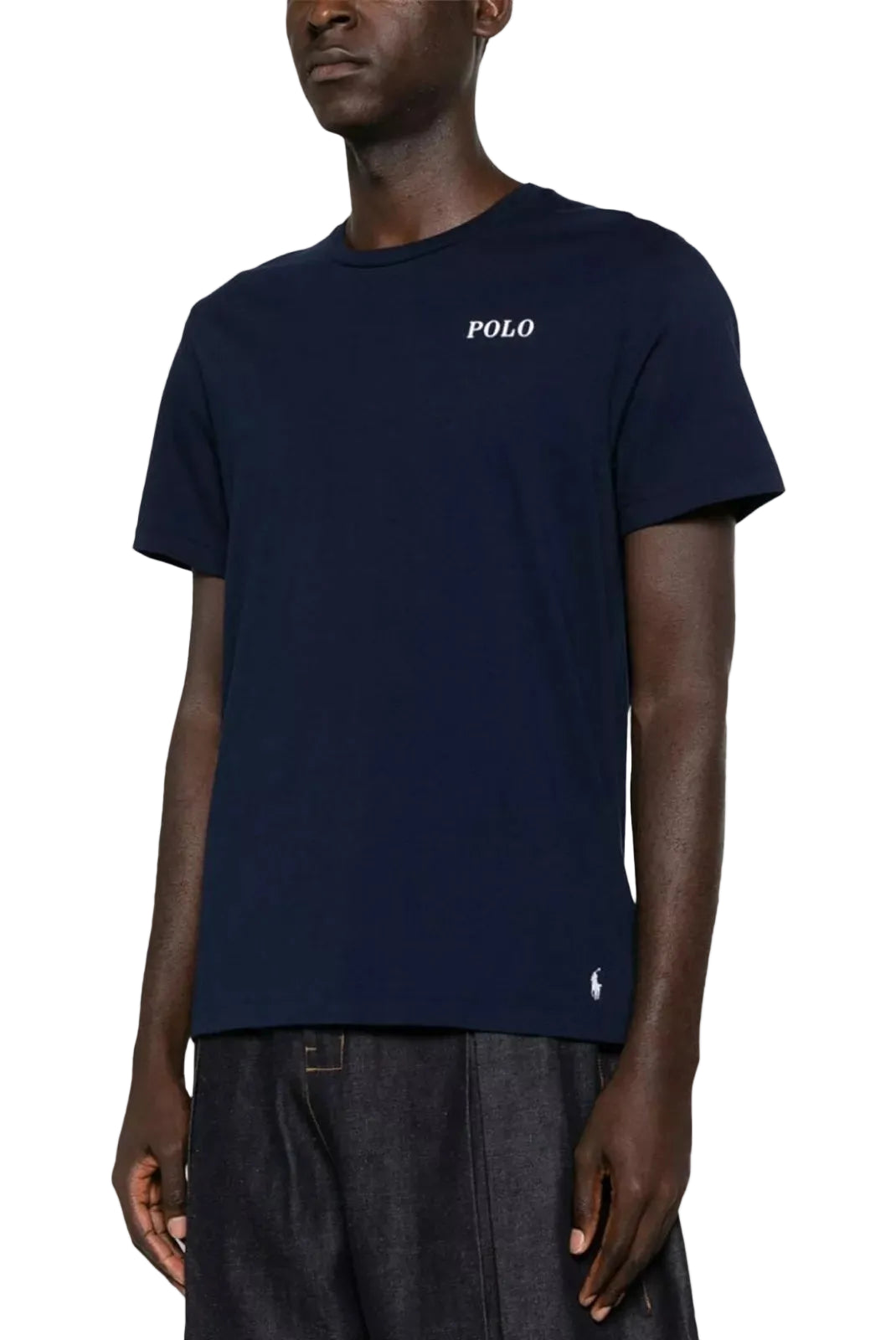 t shirt ralph lauren homme bleu logo polo coeur