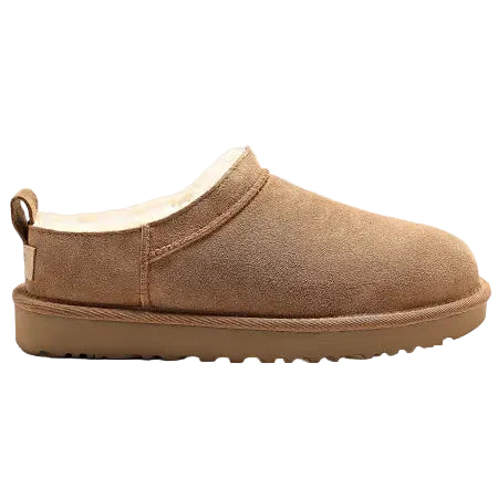 Bottes UGG Classic Micro femme Chestnut vue de profil