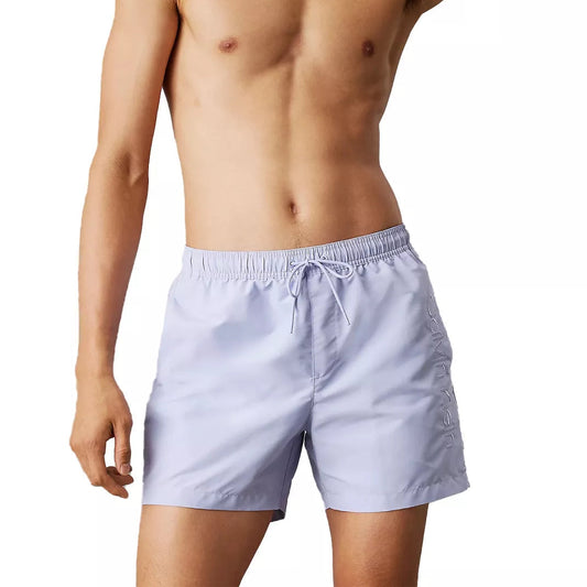 Calvin Klein -  Short de Bain - Bleu Dusky Cornflower
