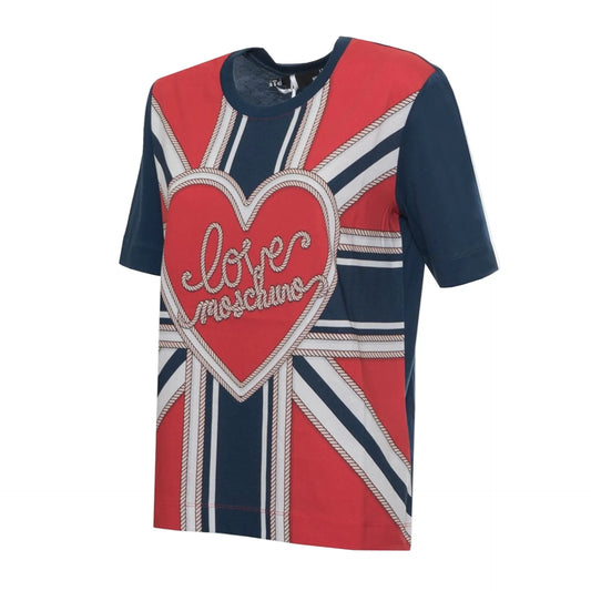 T shirt Moschino femme en coton, vue 3/4