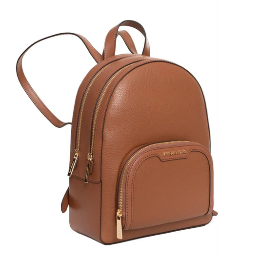 Sac à Dos Michael Kors Femme Camel - Cuir grainé Michael Kors
