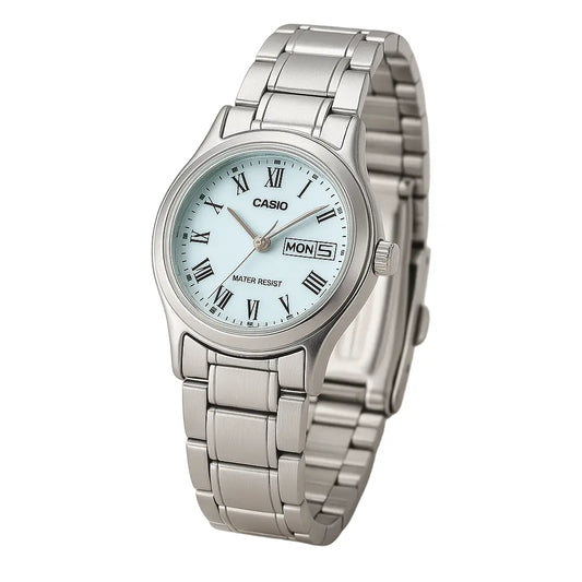 Montre Casio Femme Bracelet Métal - Elégance Rétro et Fiabilité Casio