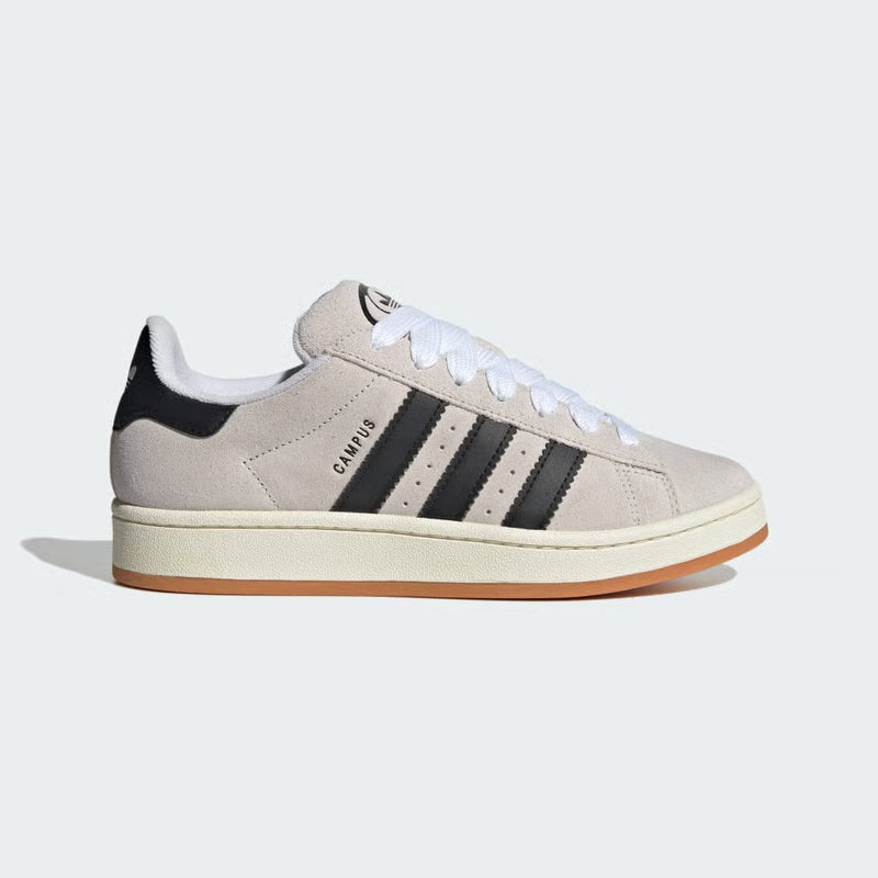 adidas Campus 00s Femme Crystal White Core Black profil