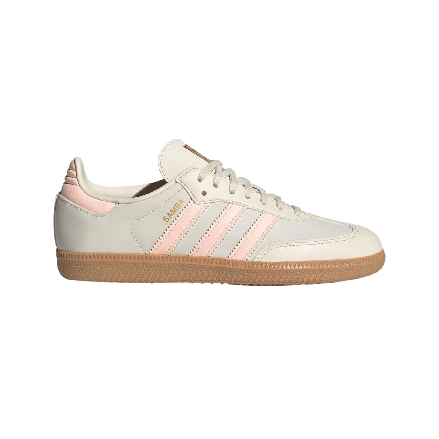 adidas samba junior clear orange vue de profil