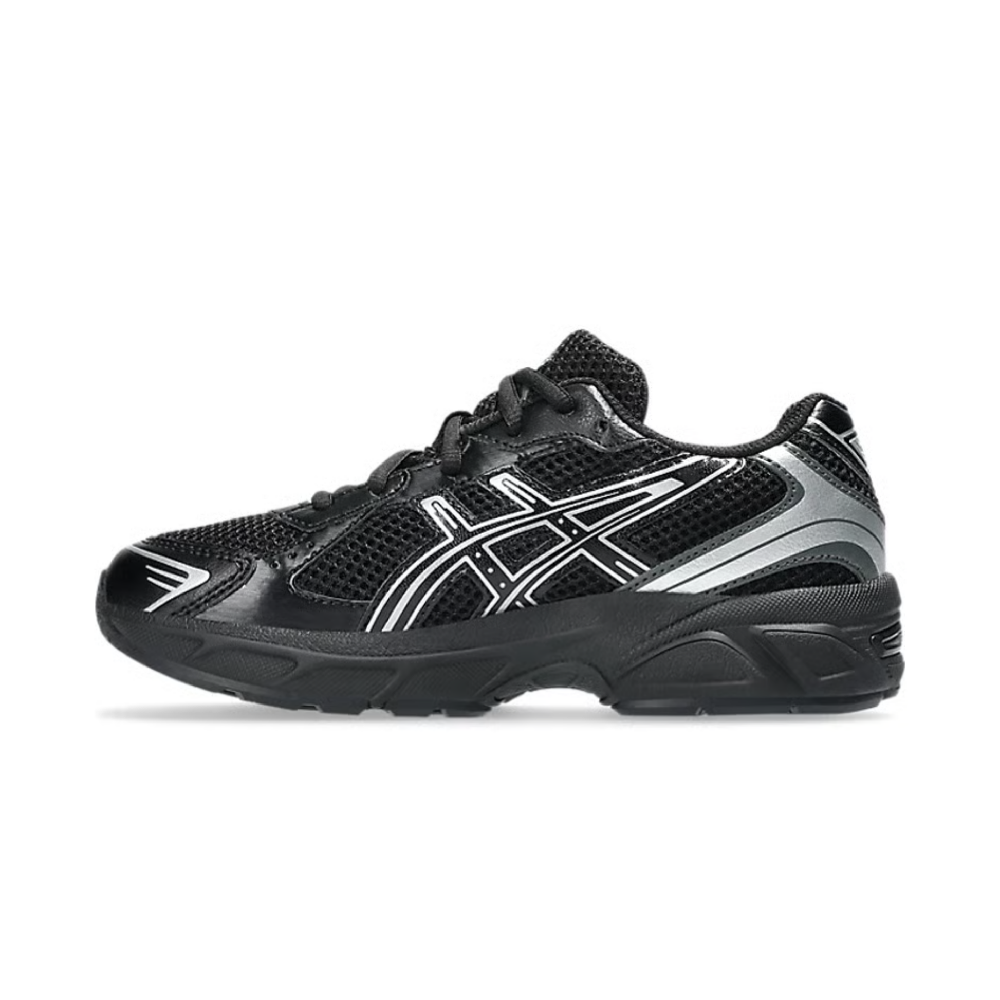 asics gel 1130 junior black pure silver