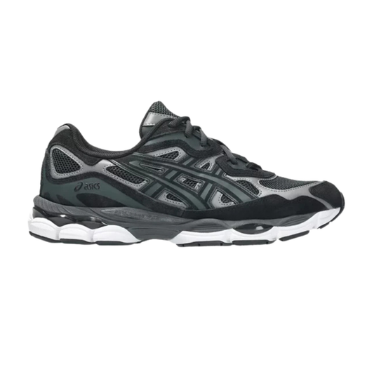 asics gel nyc graphite grey unisexe vue profil gauche