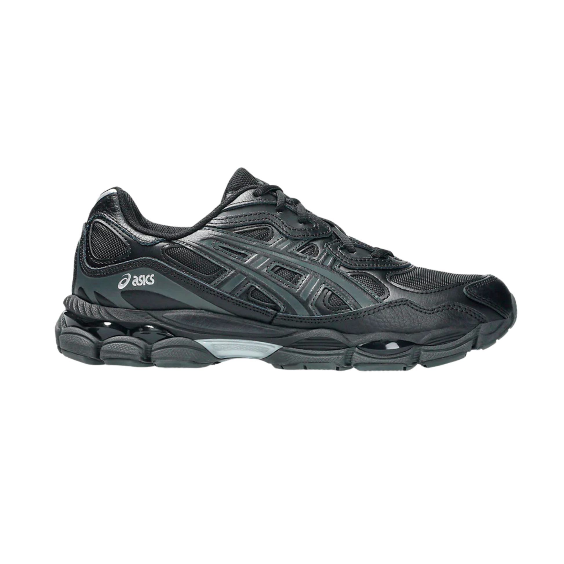 asics gel nyc noir unisexe vue profil gauche