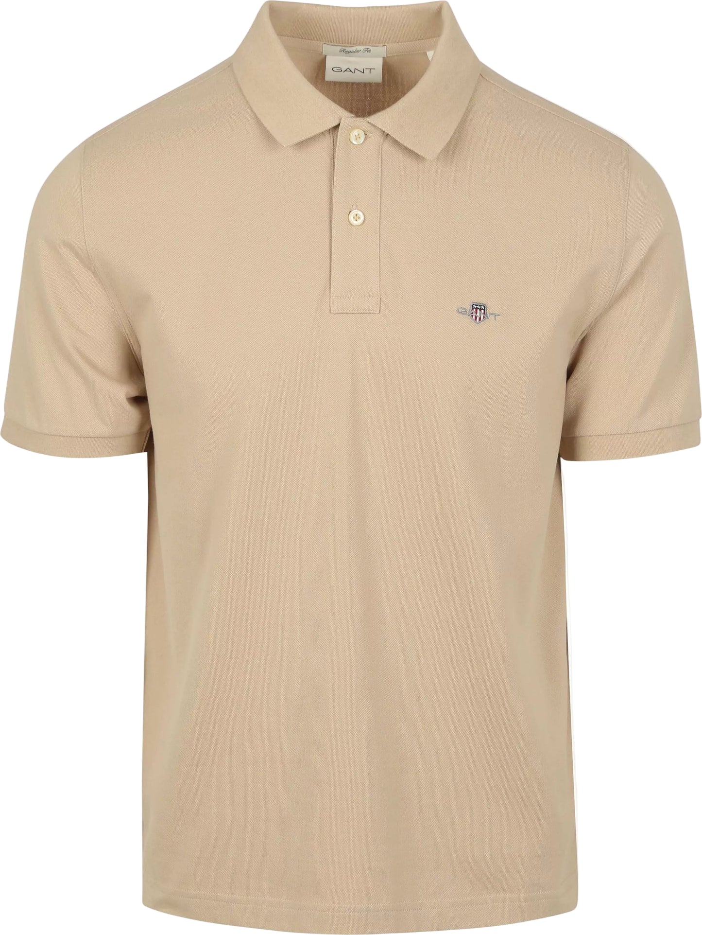 Polo GANT homme Dry Sand vue de face
