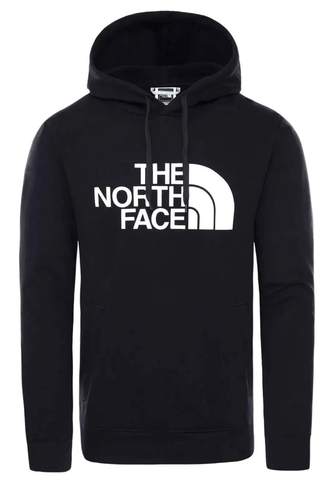 Hoodie The North Face homme noir logo imprimé vue de face