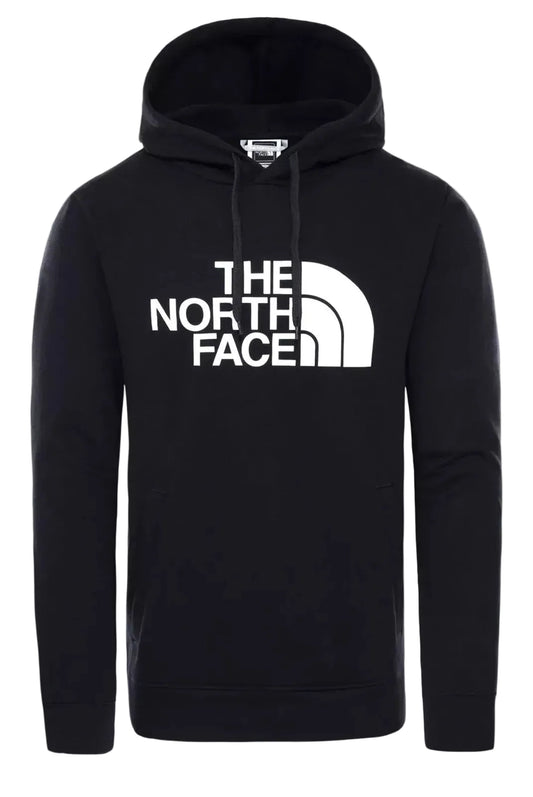 Hoodie The North Face homme noir logo imprimé vue de face