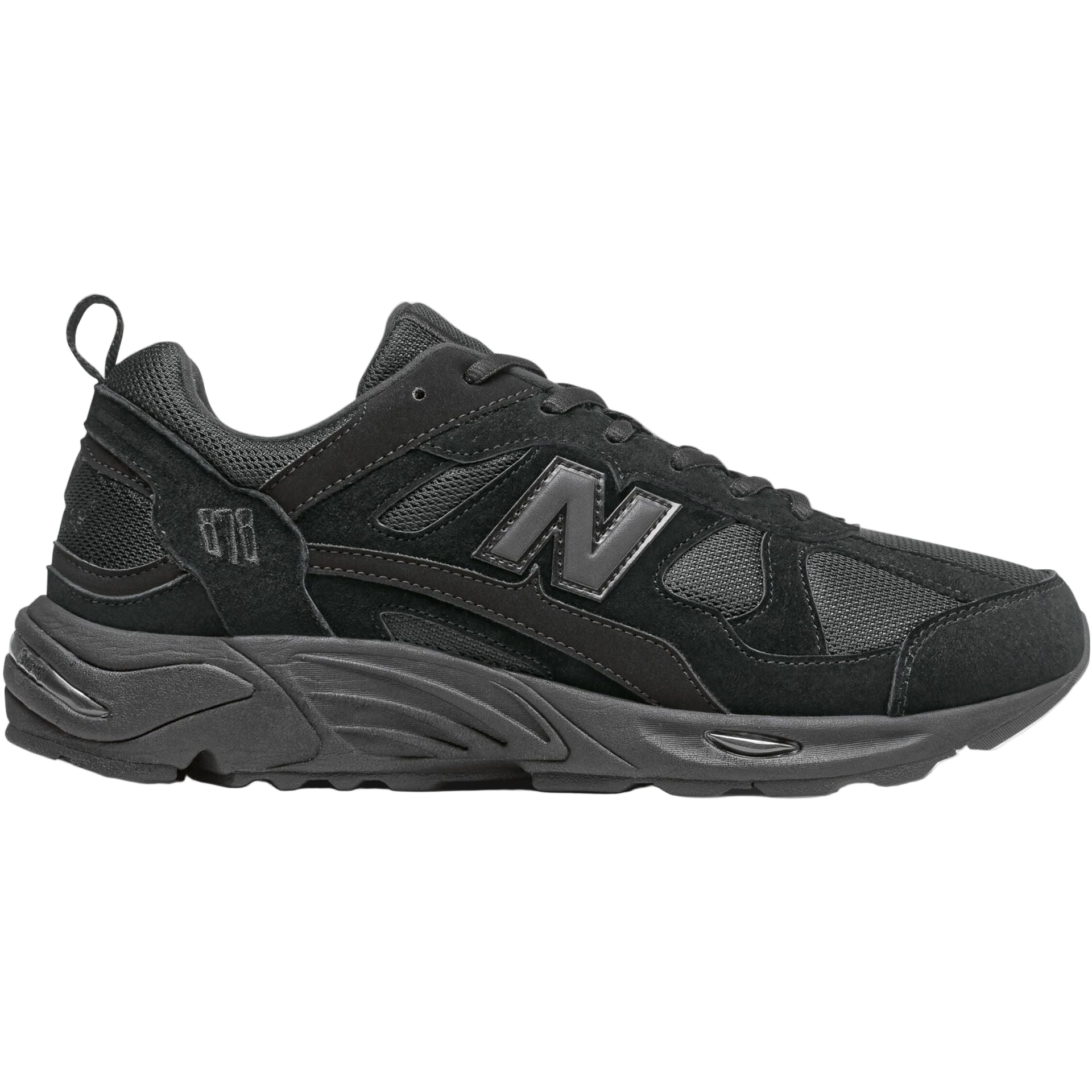 Sneakers New Balance 878 Homme Black Black – vue latérale