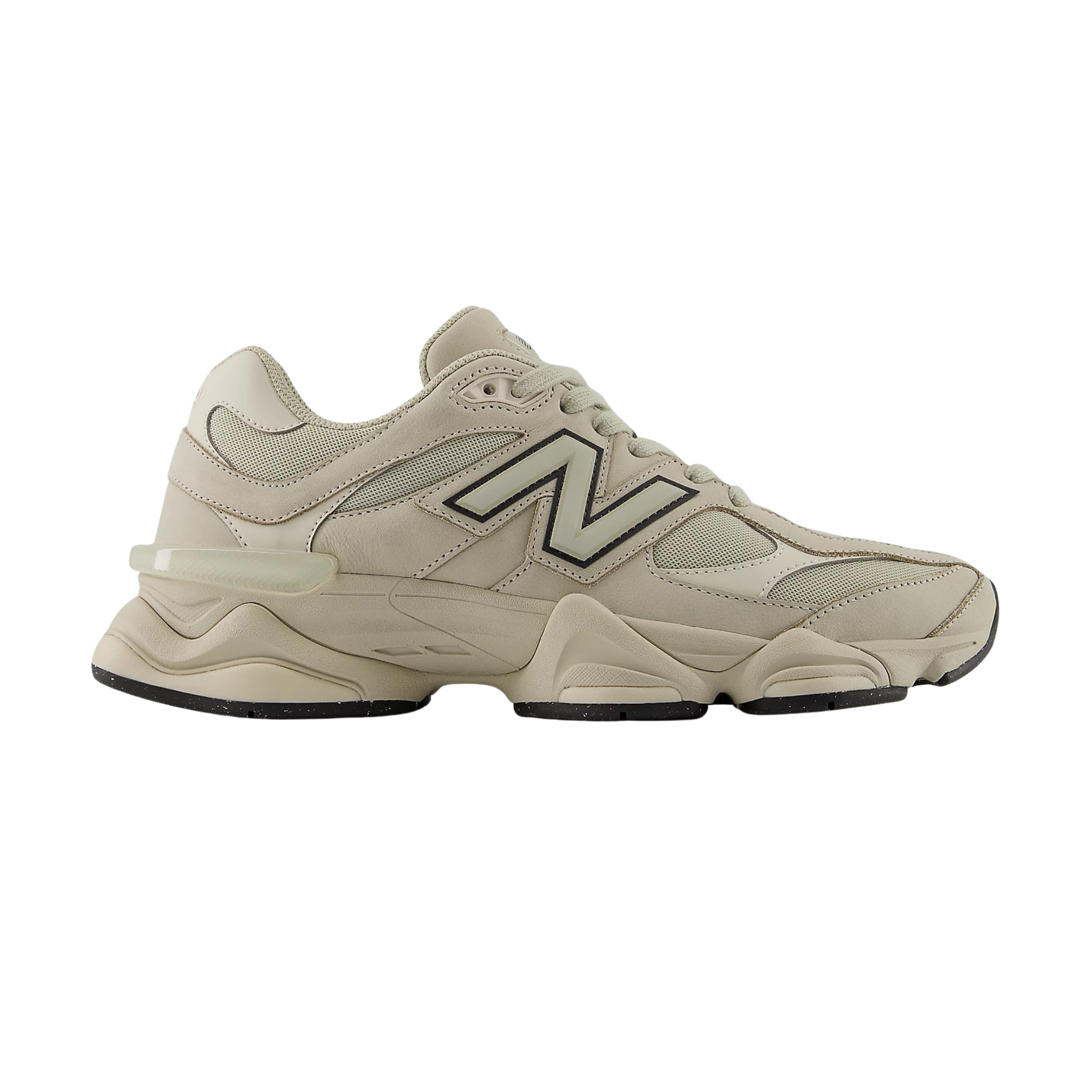 new balance 9060 beige homme vue profil