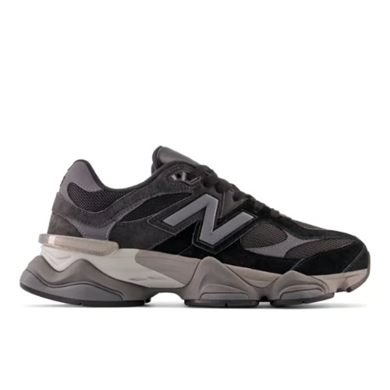 New Balance 9060 Black Castlerock Grey vue latérale