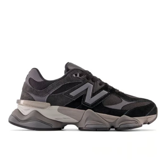 New Balance 9060 Black Castlerock Grey vue latérale