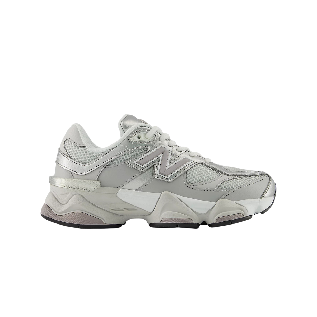 new balance 9060 junior raincloud truffle salt vue de profil