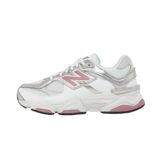 new balance 9060 junior white rosewood silver