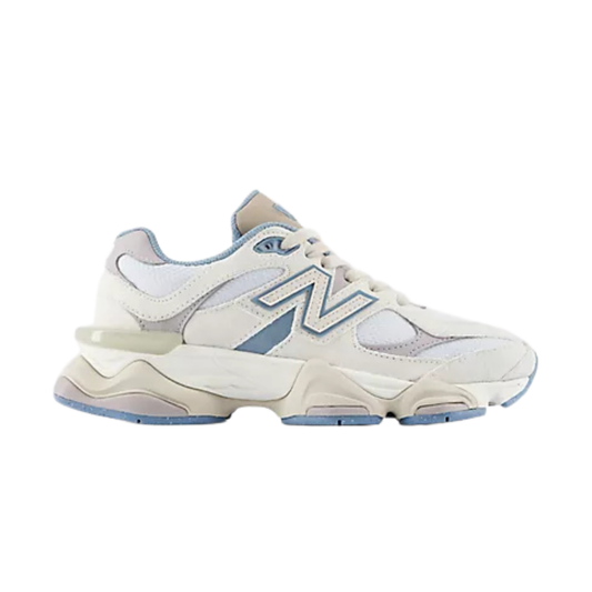 new balance 9060 unisexe zinc blue sea salt vue profil