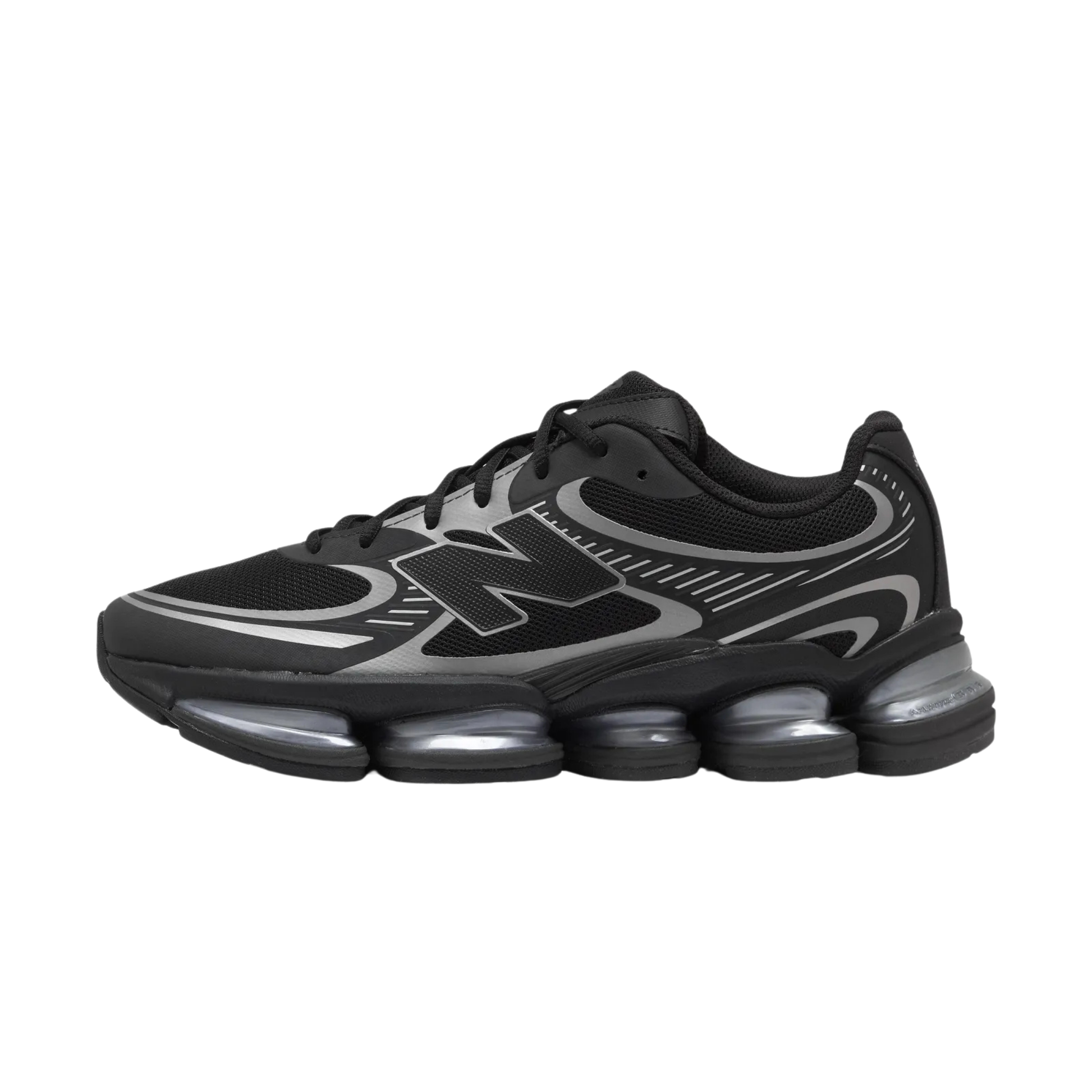 new balance abzorb 2000 black silver metallic