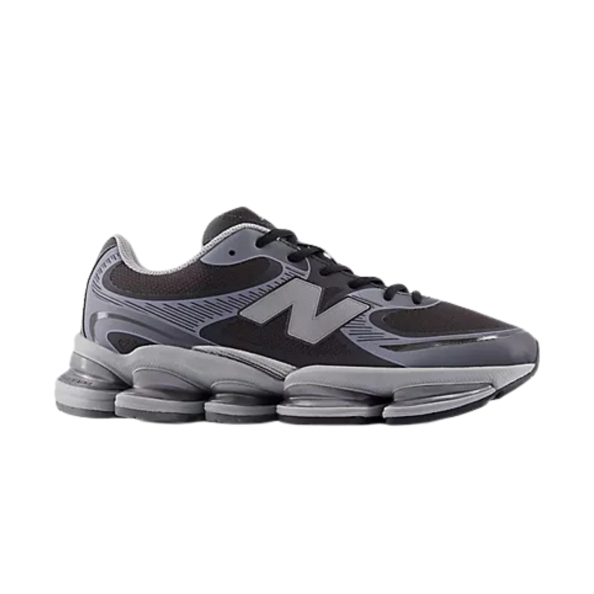 sneakers new balance abzorb 2000 unisexe neptune grey slate grey profil