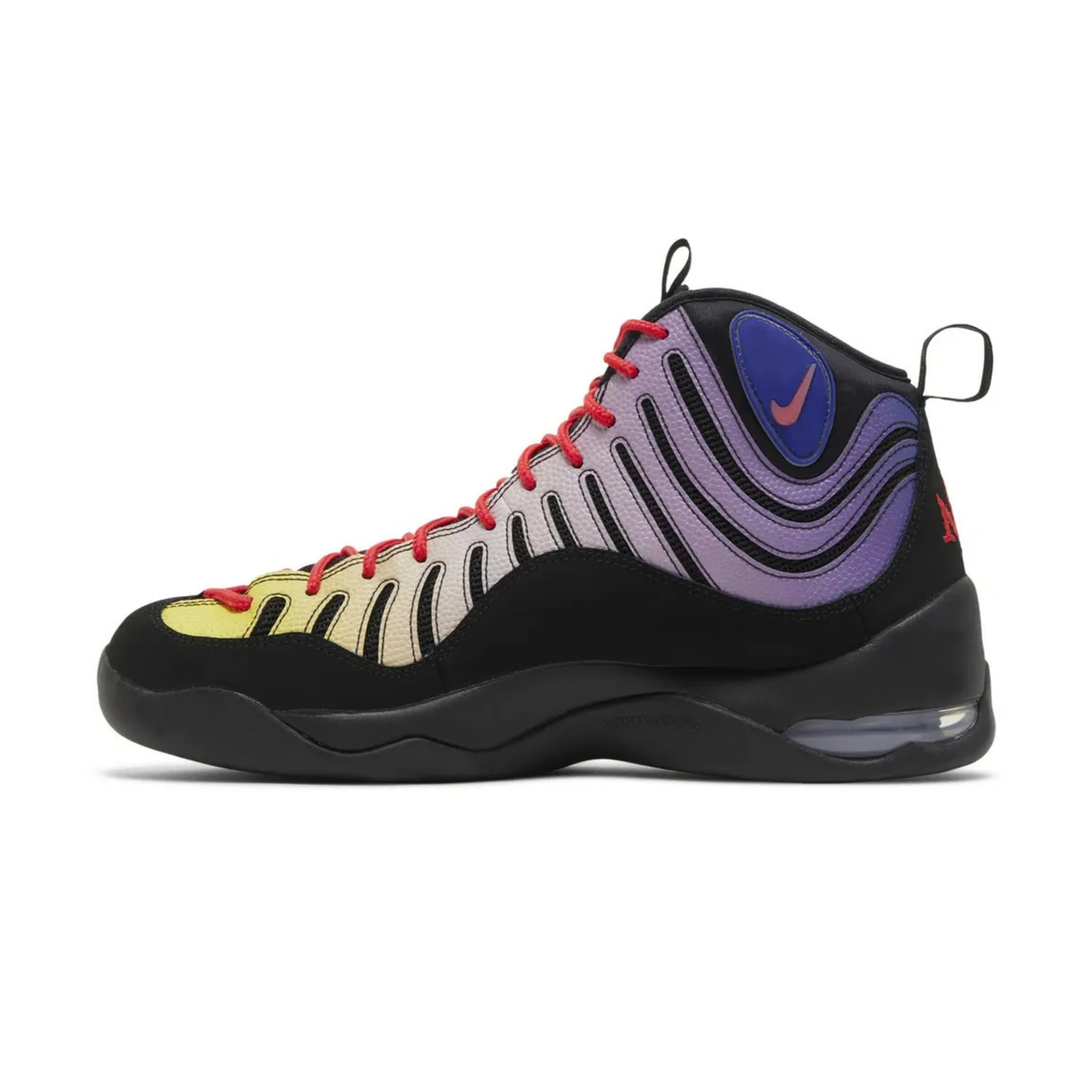nike air bakin sp supreme homme black gradient vue profil