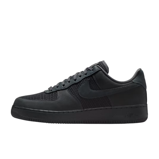 nike air force 1 07 lv8 homme anthracite off noir profil