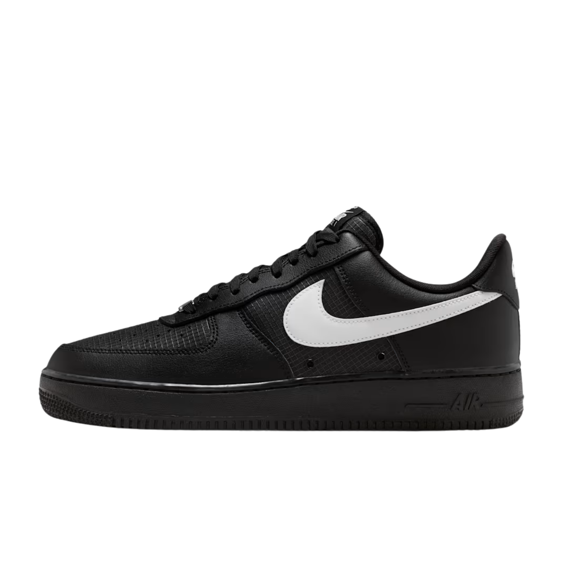 nike air force 1 07 lv8 homme black white profil