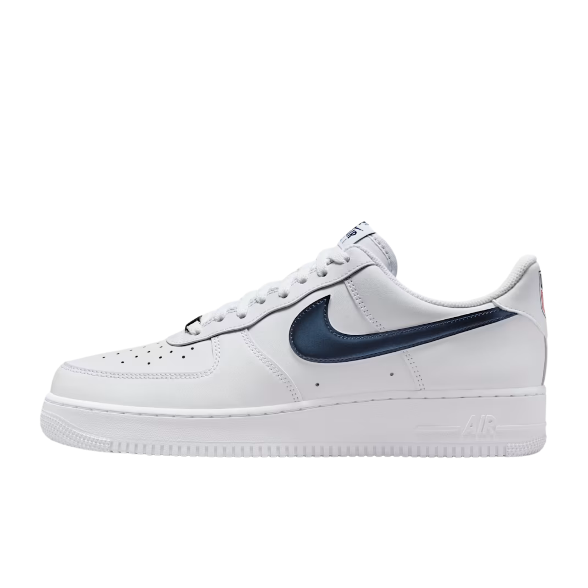 nike air force 1 07 lv8 usa white navy profil