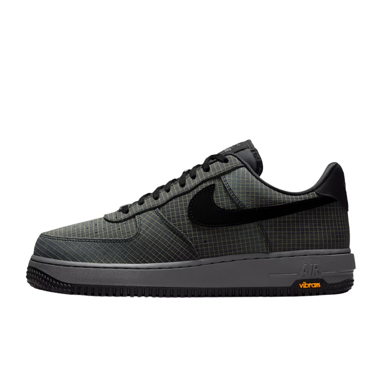 nike air force 1 07 lx vibram pencil point black profil