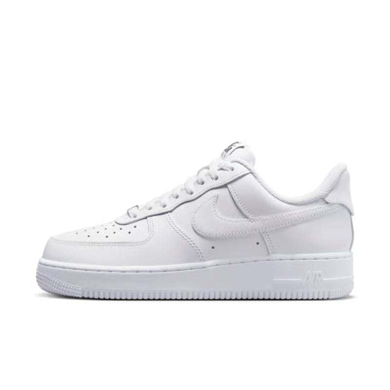 Nike Air Force 1 EasyOn femme triple white profil
