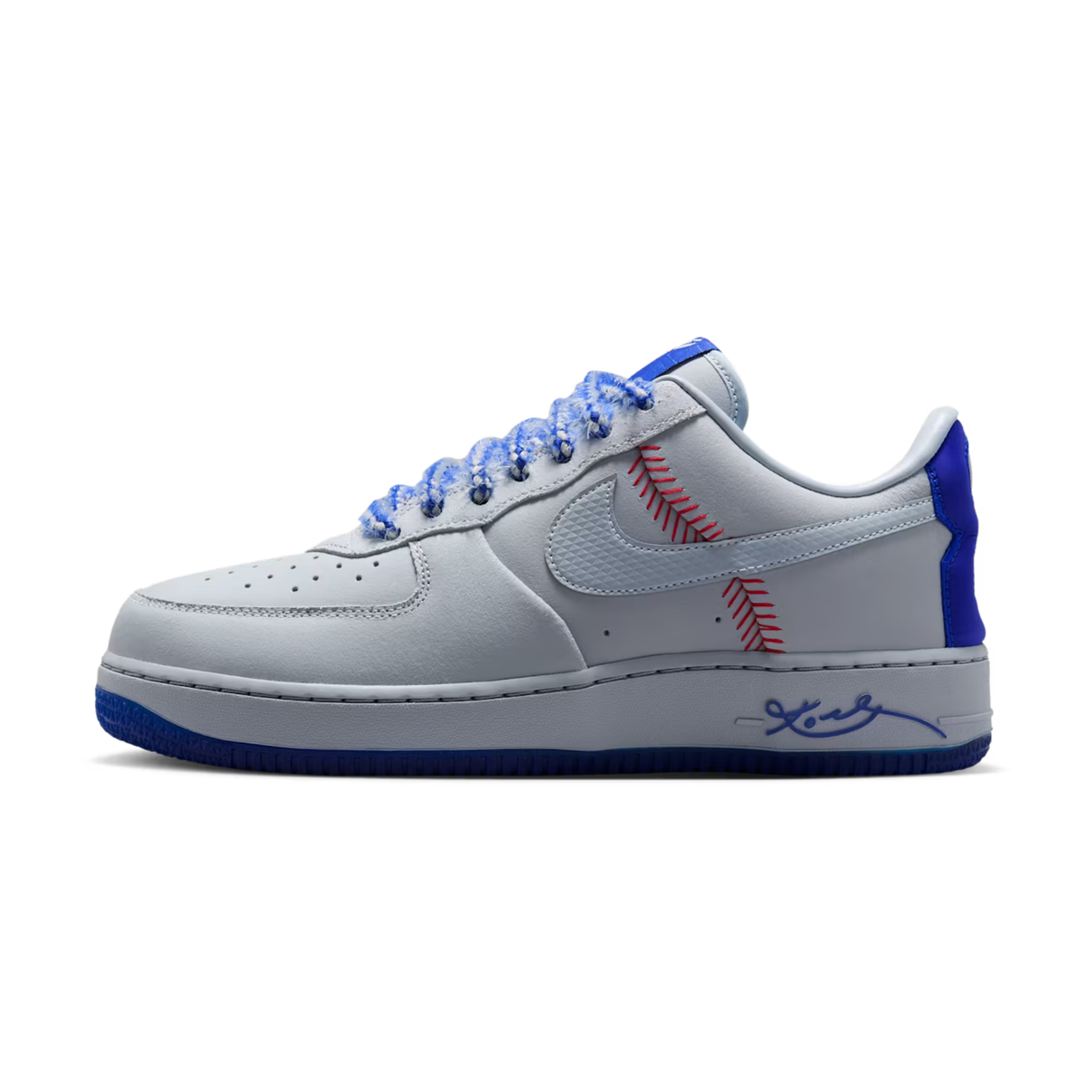 nike air force 1 low kobe bryant dodgers homme vue profil